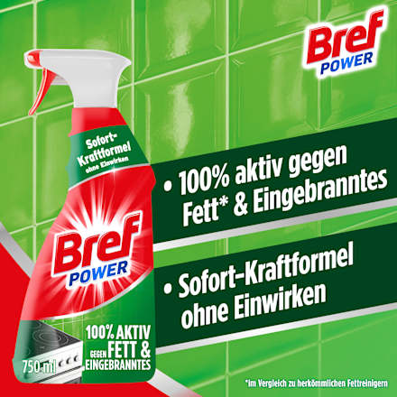 Küchenreiniger Power gegen Fett & Eingebranntes, 750 ml