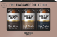 Brooklyn Soap Company Coffret cadeau Fine Fragrance Collection 3 pièces, 1 unité