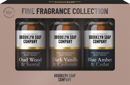 Brooklyn Soap Company Coffret cadeau Fine Fragrance Collection 3 pièces, 1 unité