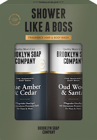 Geschenkset Shower like a Boss 2tlg, 2 St Brooklyn Soap Company