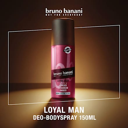 Deospray Loyal Man Ginger Geranium Amber, 150 ml