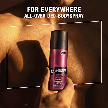 Deospray Loyal Man Ginger Geranium Amber, 150 ml