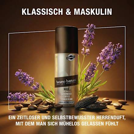 Deospray Man Lavender Coffee Tonka Bean, 150 ml