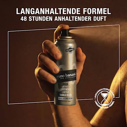 Deospray Man Lavender Coffee Tonka Bean, 150 ml