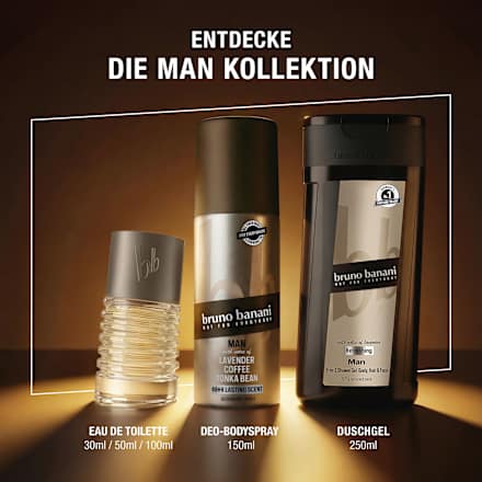 Deospray Man Lavender Coffee Tonka Bean, 150 ml