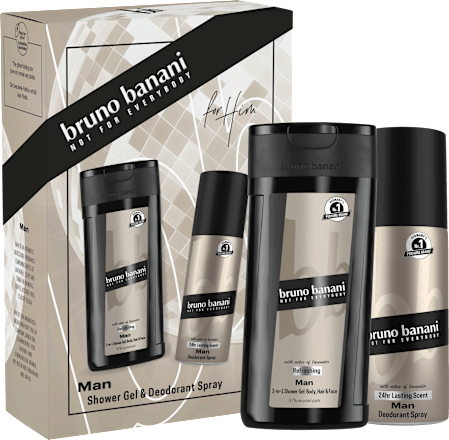 Geschenkset Man 2tlg, 1 St Bruno Banani