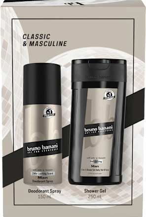 Geschenkset Man 2tlg, 1 St Bruno Banani