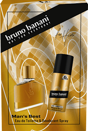 Geschenkset Man's Best Eau de Toilette 2tlg, 1 St Bruno Banani
