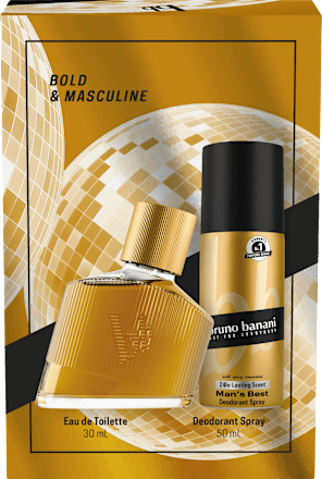 Geschenkset Man's Best Eau de Toilette 2tlg, 1 St Bruno Banani