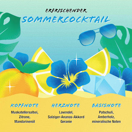 Summer Man Eau de Toilette, 50 ml