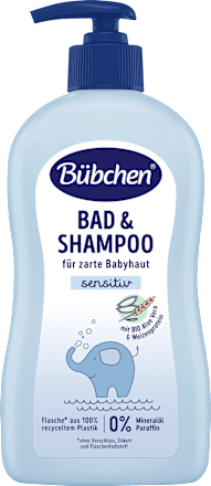Bübchen Baby Badezusatz Bad & Shampoo, 400 ml