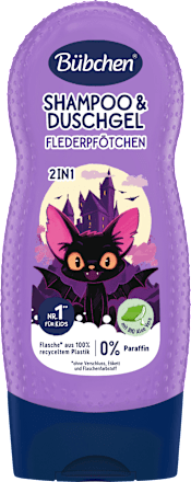 Kinder Shampoo & Duschgel 2in1 Flederpfötchen, 230 ml Bübchen