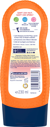 Kinder Shampoo & Duschgel 2in1 Pokémon Glumanda, 230 ml Bübchen