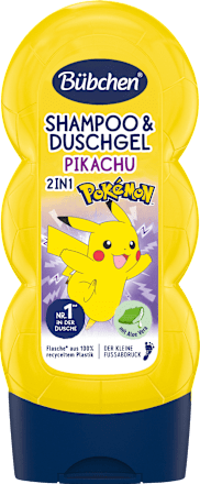 Kindershampoo &amp; douchegel 2-in-1 Pokémon Pikachu, 230 ml