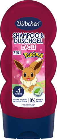 Bübchen Kinder Shampoo & Duschgel 2in1 Pokémon, 230 ml