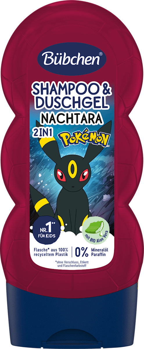 Bübchen Kinder Shampoo & Duschgel 2in1 Pokémon, 230 ml