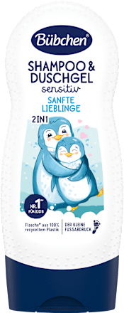 Kinder Shampoo & Duschgel 2in1 Sanfte Lieblinge sensitiv, 230 ml Bübchen