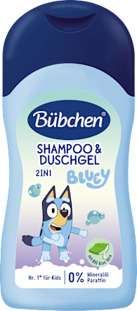 Kinder Shampoo & Duschgel Bluey, Reisegröße, 50 ml