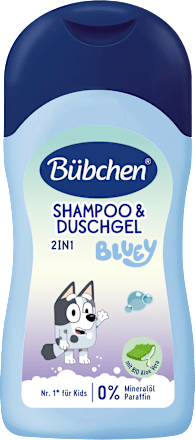 Kinder Shampoo & Duschgel Bluey, Reisegröße, 50 ml