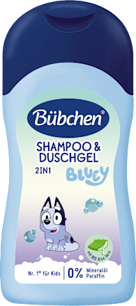 Kinder Shampoo & Duschgel Bluey, Reisegröße, 50 ml