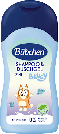 Kinder Shampoo & Duschgel Bluey, Reisegröße, 50 ml