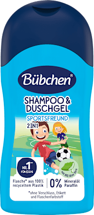 Kinder Shampoo & Duschgel Sportsfreund, Reisegröße, 50 ml