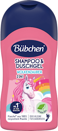 Kindershampoo &amp; douchegel Cloud Magic, reisformaat, 50 ml