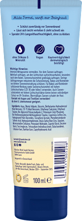 Sonnenmilch sensitiv Baby & Kids LSF 50+, 100 ml