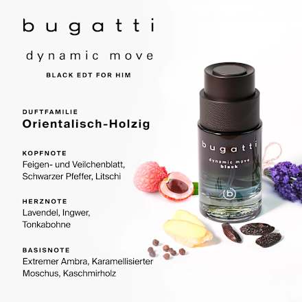 Dynamic Move Black Eau de Toilette, 100 ml