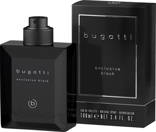 bugatti Exclusive Black for him Eau de Toilette, 100 ml
