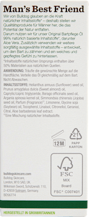 Baardolie Origineel, 30 ml