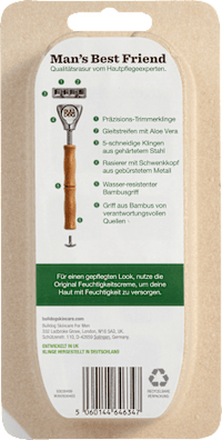 Rasierer, Original Bambus + 2 Klingen, 1 St