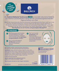 Stoffen masker met helende klei en zink, 1 stuk