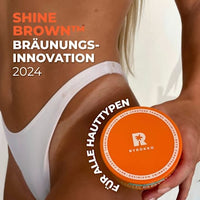 Bruiningsversnellercrème Shine Brown met bètacaroteen, 200 ml