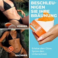 Bräunungsbeschleuniger Creme shine brown mit Beta Carotin, 210 ml