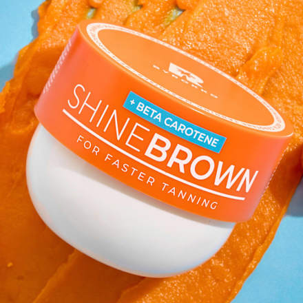 Bruiningsversnellercrème Shine Brown met bètacaroteen, 200 ml