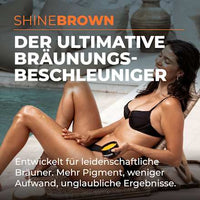 Bräunungsbeschleuniger Creme shine brown, Original, 200 ml