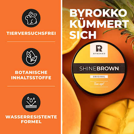 Bruiningsversnellercrème Shine Brown, Origineel, 200 ml