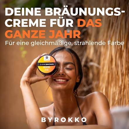 Bräunungsbeschleuniger Creme shine brown, Original, 200 ml