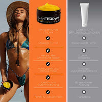Bräunungsbeschleuniger Creme shine brown, Original, 200 ml