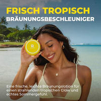 Bräunungsbeschleuniger Creme tropical shine brown, 190 g