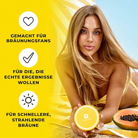 Bräunungsbeschleuniger Creme tropical shine brown, 190 g