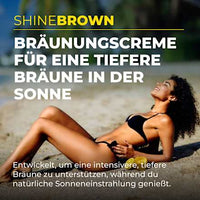 Bräunungsbeschleuniger Creme tropical shine brown, 190 g