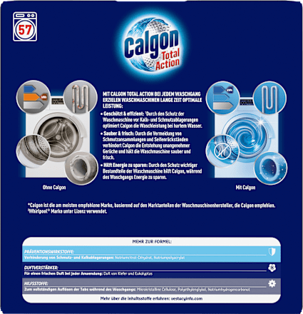 Entkalker Tabs 4in1, 57 St