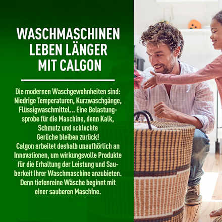 Kalkreiniger Wasserenthärter Gel Hygiene Plus, 15 Wl Calgon