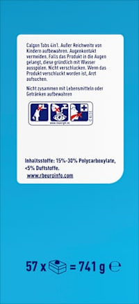 Waschmaschinenreiniger 4in1 Tabs, 57 Wl Calgon