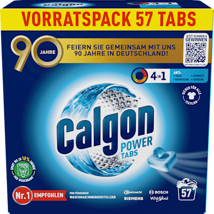 Waschmaschinenreiniger 4in1 Tabs, 57 Wl Calgon