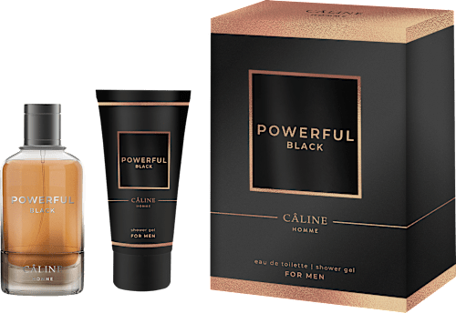 Geschenkset Homme Powerful Black Eau de Toilette 2tlg, 1 St CÂLINE