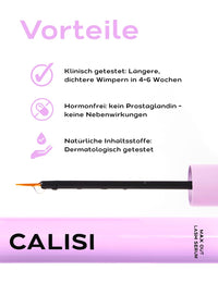 CALISI BEAUTY Wimpernserum Max Out Eyelash, 3 ml
