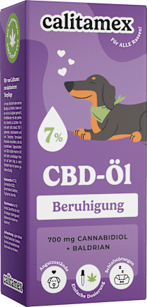 CBD Öl für den Hund, Beruhigung 7%, 10 ml